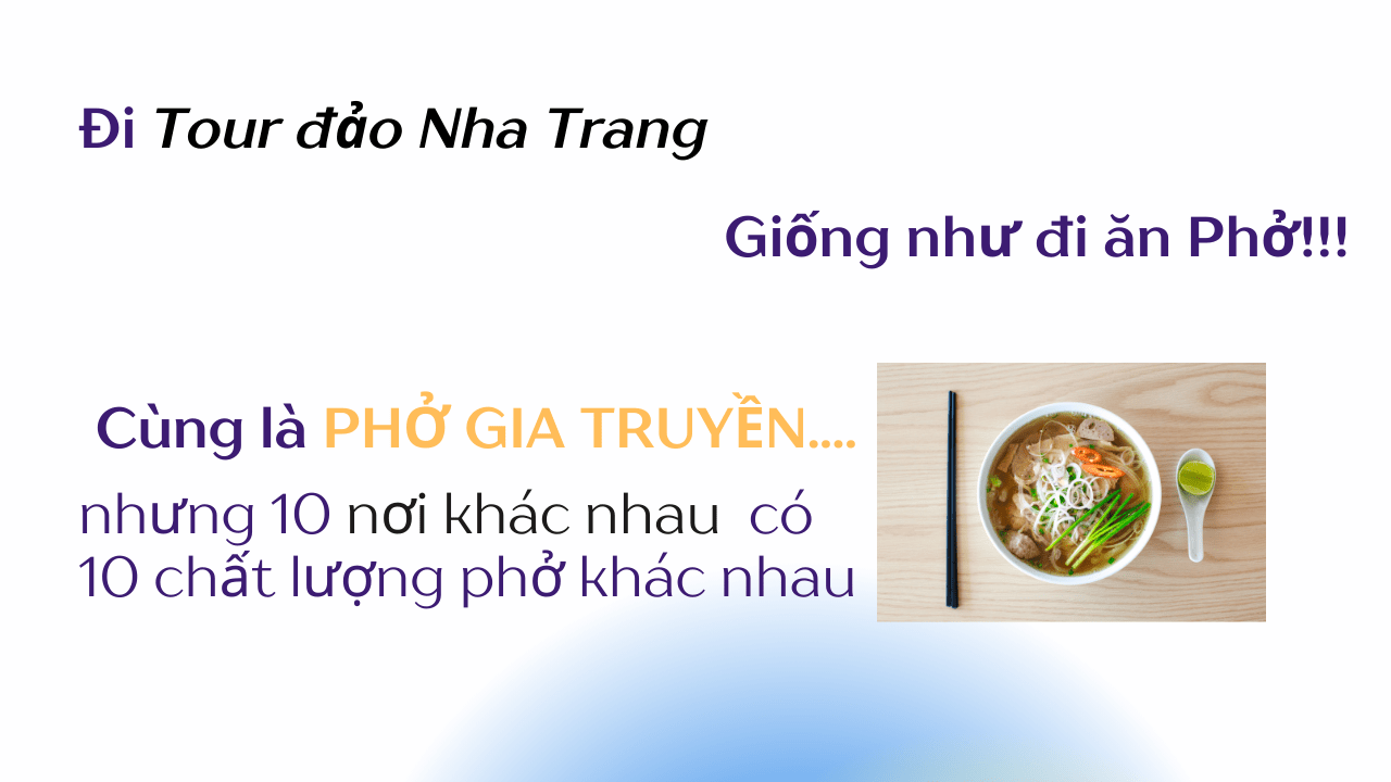 Đi tour đảo Nha Trang